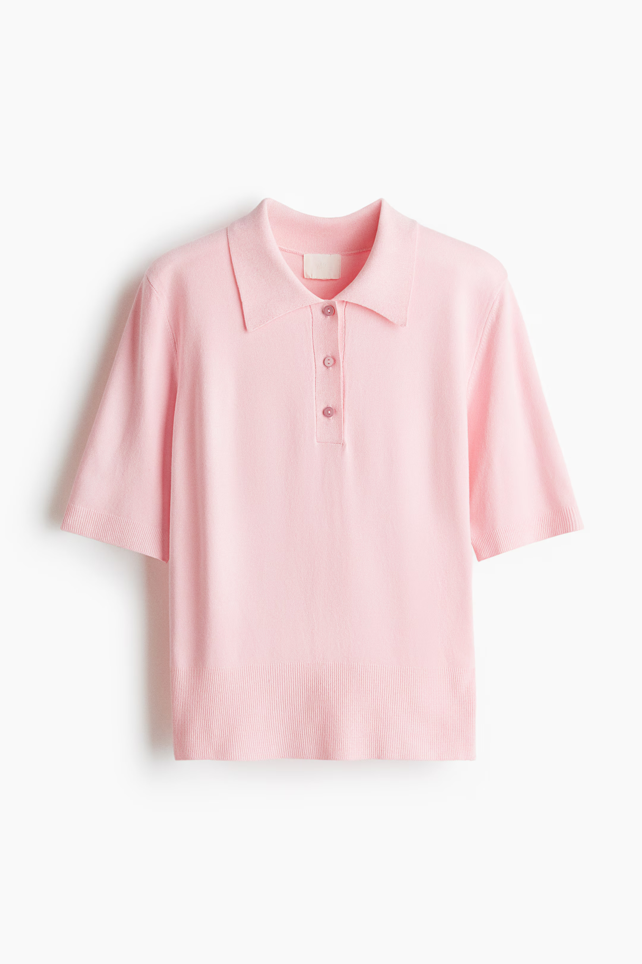 Fine knit polo shirt | H&M (FR, IT, ES, PT, BE)