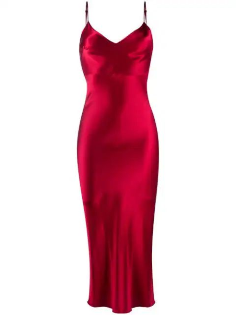Sophia slip silk dress | Farfetch (US)