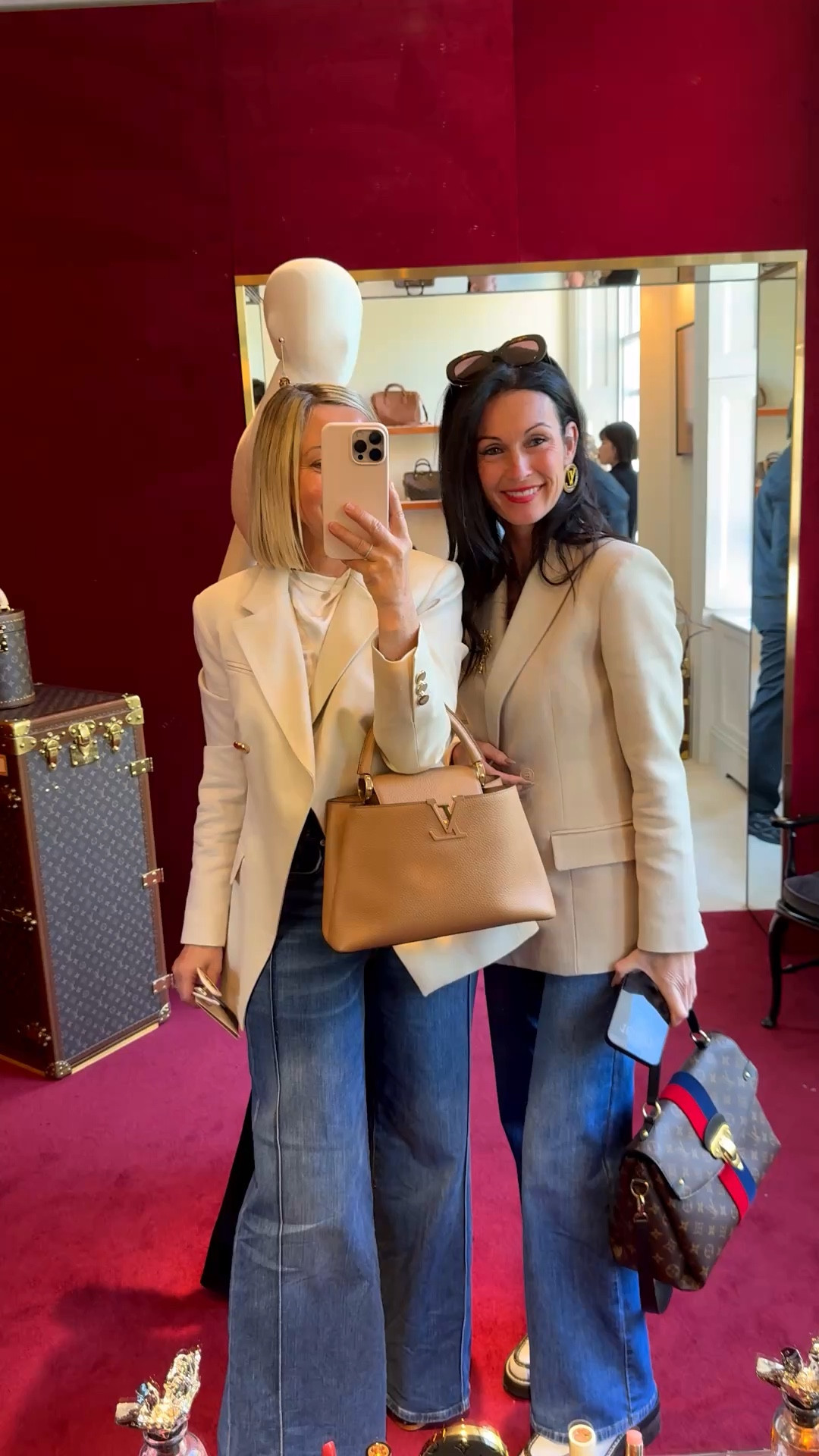 Unintentionally twinning at the Louis Vuitton pop up hotel yesterday. My outfit or similar linked


#LTKspring #LTKsummer #LTKuk