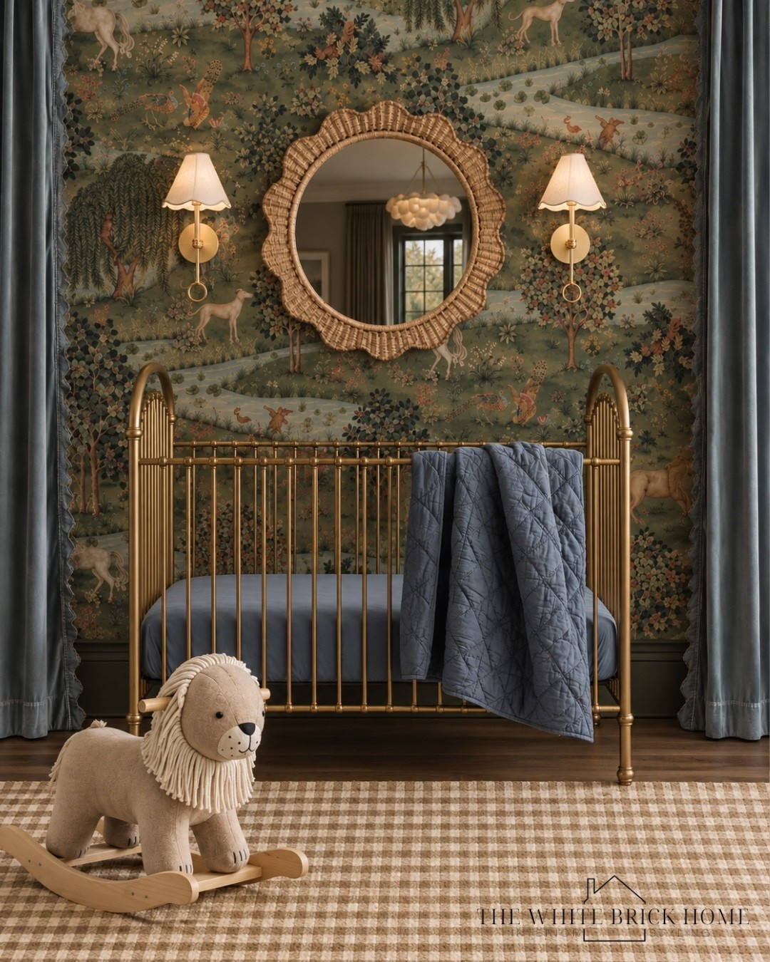 A moody storybook nursery where vintage charm, rich color, and cozy layers create a space that feels truly magical. 

Nursery, nursery design, nursery decor, nursery ideas, baby girl, baby girl nursery, nursery furniture, nursery rug, crib, brass crib, nursery wall mirror, wall mirror, nursery decor ideas, nursery finds, home decor, nursery bedding, nursery wallpaper, baby girl, baby girl bedroom, bedroom, nursery bedroom, baby girl decor, Anthropologie, pottery barn baby, pottery barn kids, Serena and lily, wayfair

#LTKHome #LTKBaby #LTKBump
