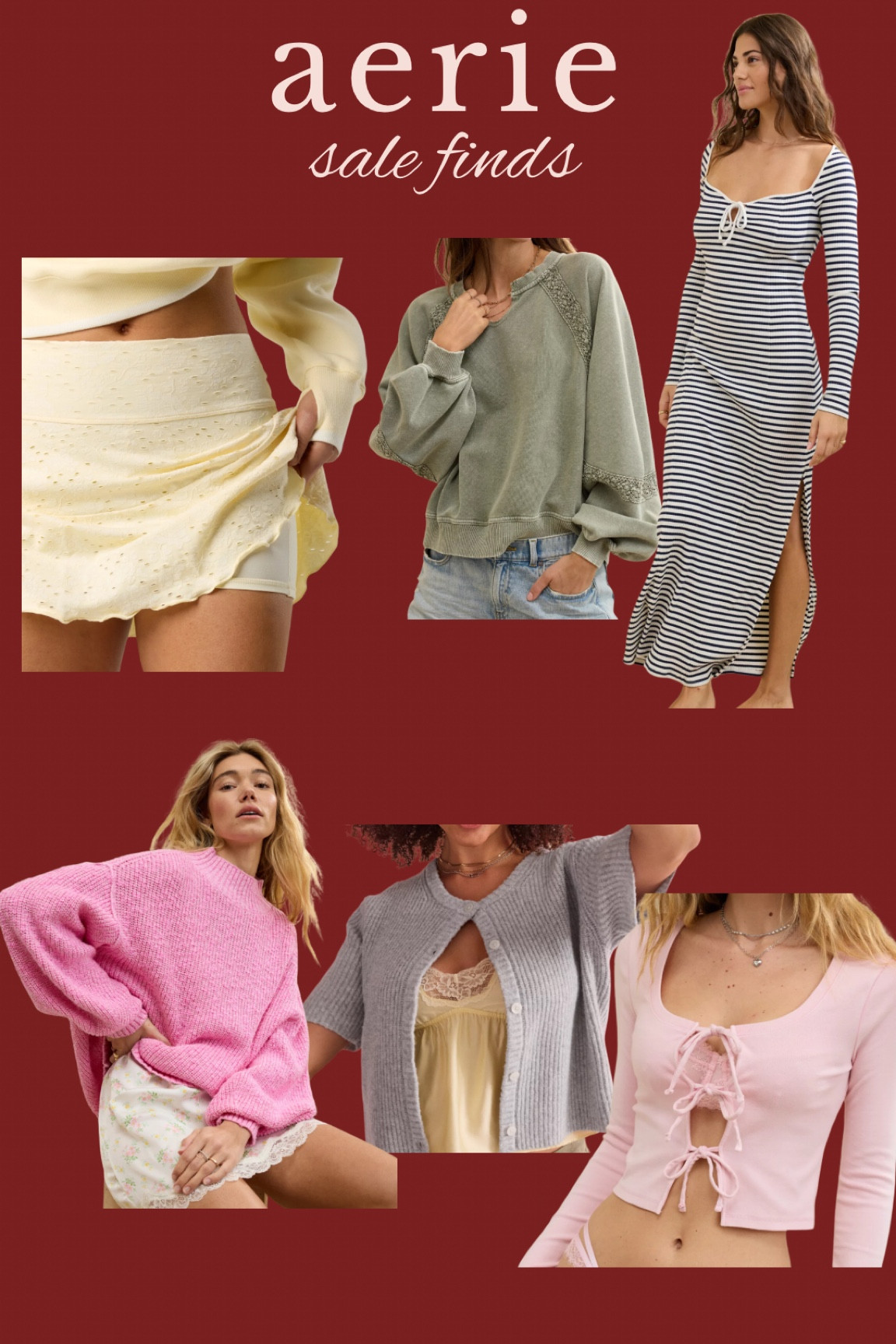 Aerie sale! Love these pieces 