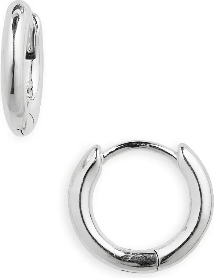 Madewell Demi-Fine Huggie Hoop Earrings | Nordstrom | Nordstrom