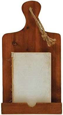 Creative Co-op Wood Tablet Holder with Rope | Amazon (US)