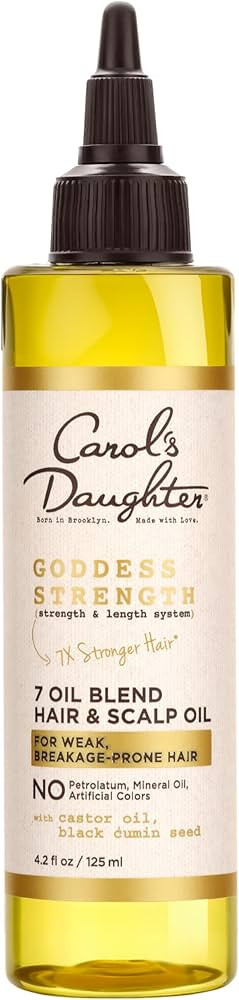 Carol's Daughter Goddess Strength 7 Oil Blend Scalp and Hair Oil for Waves, Coils and Curls, Hair... | Amazon (US)