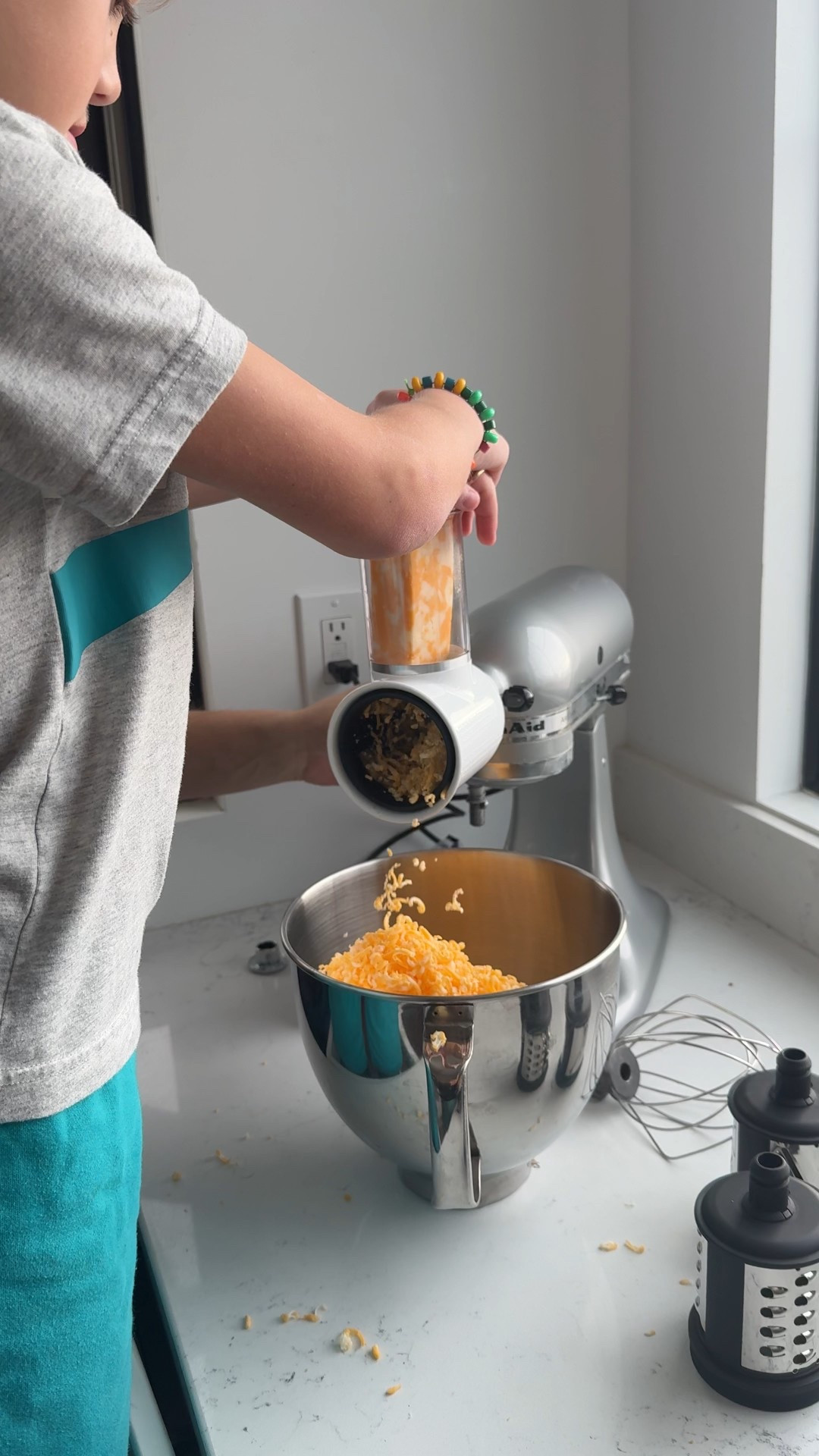 Cheese grater attachment! The best and saves so much time!!! 

#LTKHome #LTKfoodie #LTKFindsUnder50