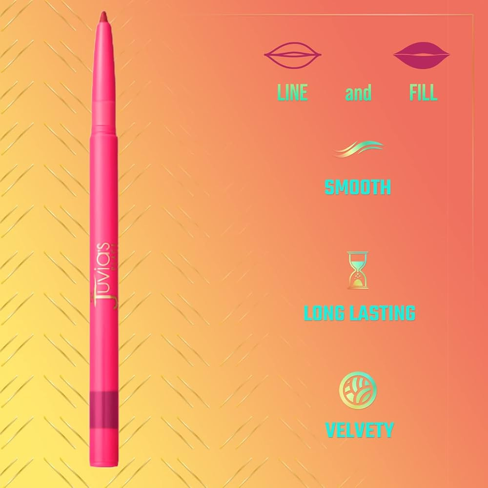 Juvia's Place Coffee Shop Luxe Lip Liner: Wine - Colorstay Matte Finish Lip Pencil, Makeup for Na... | Amazon (US)