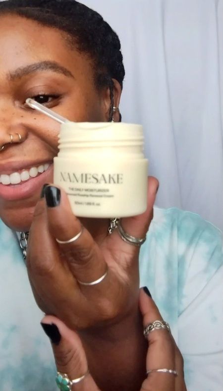 This is absolutely my favorite face cream for my melanin skin!🤎 Namesake Daily Moisturizer has everything my sensitive acne-prone combination skin needs. It's loaded with rosehip oil, butterfly bush, sunflower oil and polyhydroxy acids to not only hydrate but exfoliate. I mean how cool is it for a moisturizer to exfoliate the skin? I think that's the key to a brighter and glowy complexion!✨

#LTKbeauty #LTKfindsunder100 #LTKSeasonal
