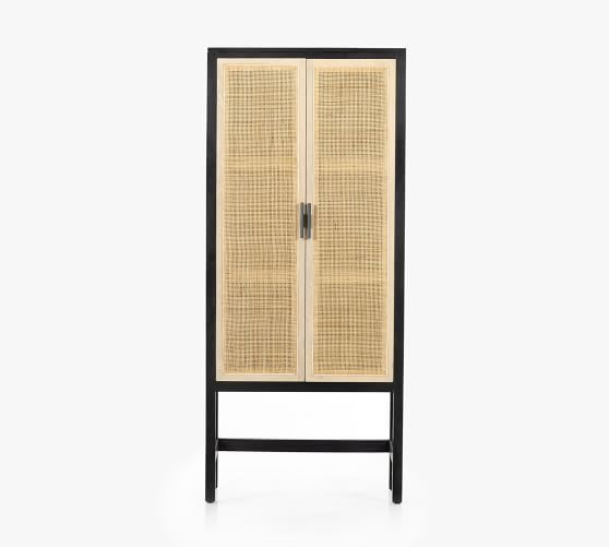Dolores Cane Cabinet (30") | Pottery Barn (US)