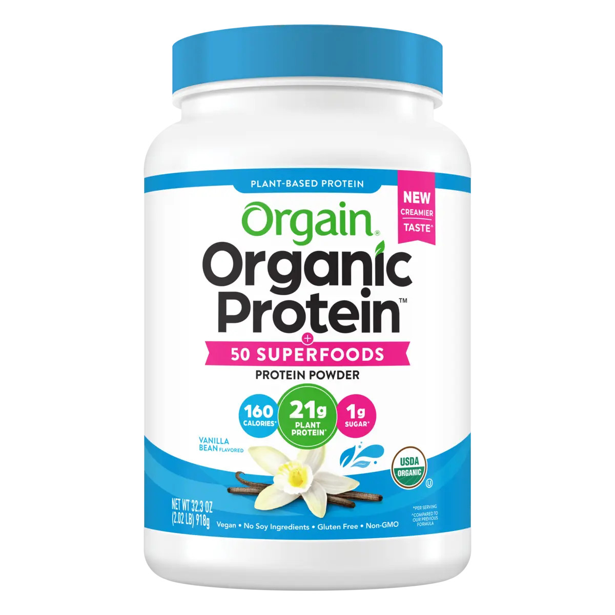 Organic Protein™ Plant-Based Powder: Vanilla | Orgain | Orgain