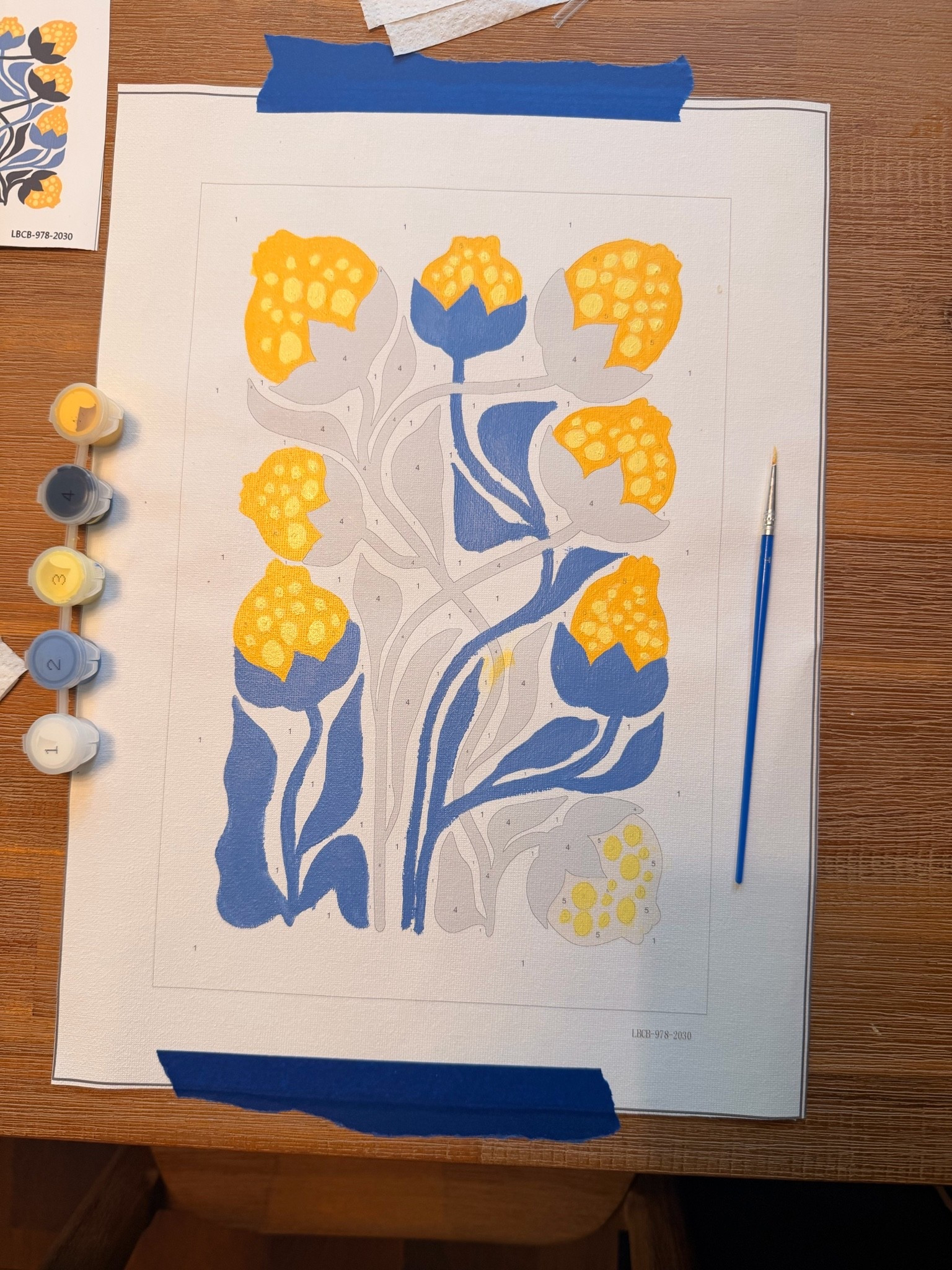 Paint by numbers