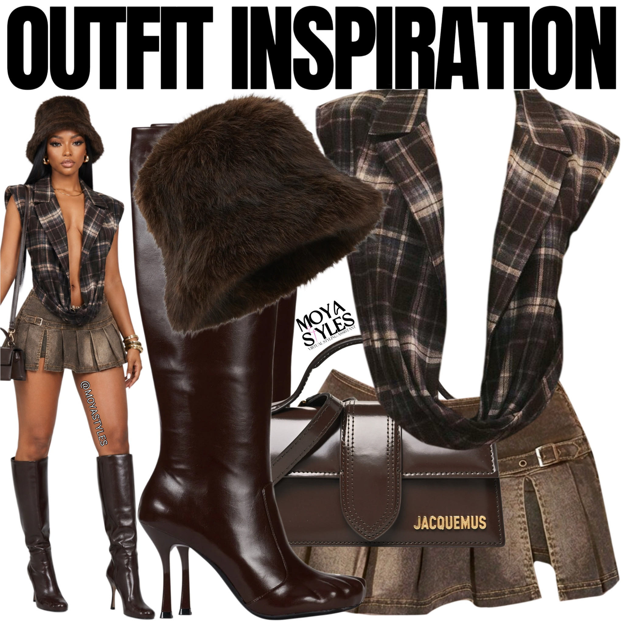 The Usher & Chris Brown Tour Edit.

The boots are Conform-K from Jeffrey Campbell. 

The hat is from Finesse.US.

#LTKootd