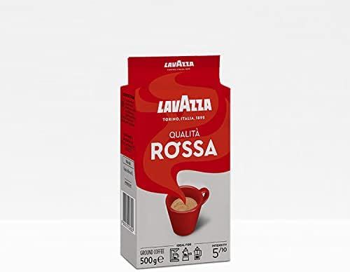 Lavazza Qualità Rossa, Ground Coffee Espresso, Arabica and Robusta Medium Roast 500 g Pack | Amazon (UK)