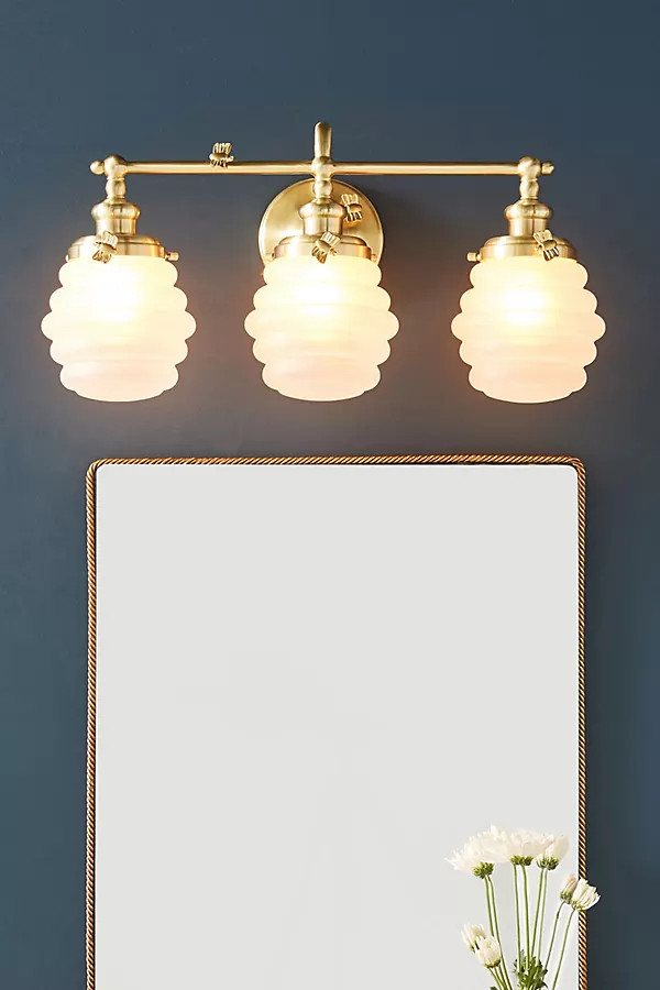 Bumblebee Glass Metal Vanity | Anthropologie (US)