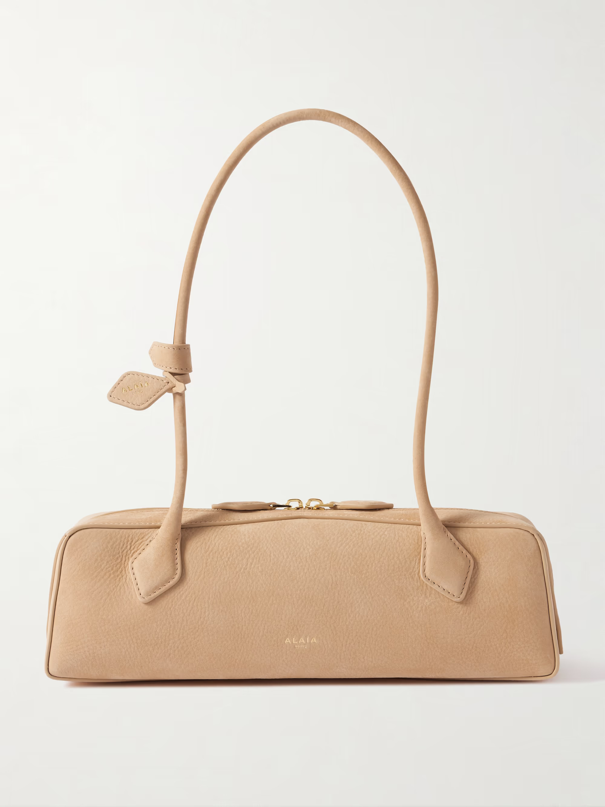 Le Teckel medium nubuck shoulder bag | NET-A-PORTER (UK & EU)