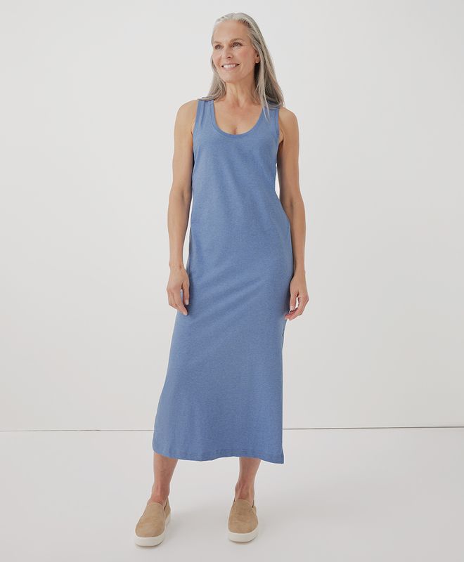 Women’s Softspun Tank Midi Dress made with Organic Cotton | Pact | Pact Apparel