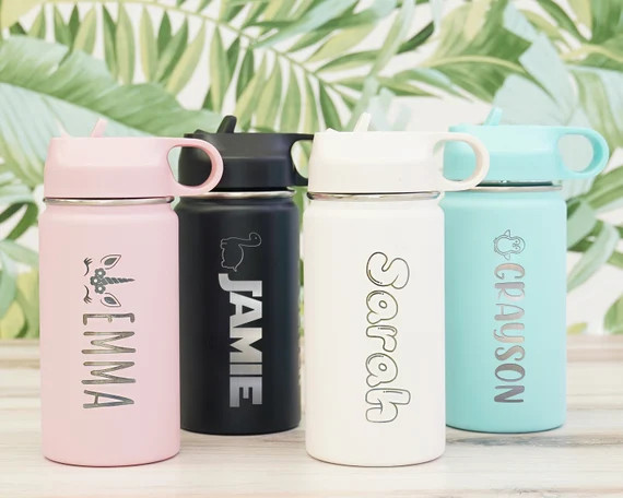Flower Girl Gift Ideas Engraved Kids Tumbler | Birthday Party Favors for Boy Girl | Back to Schoo... | Etsy (US)