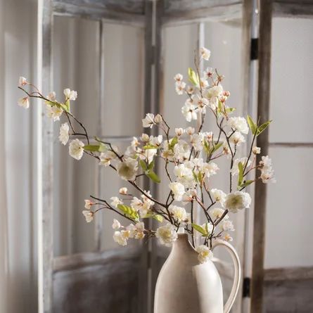 Rustic Reach Artificial Sakura Blossom Stem | Wayfair | Wayfair North America