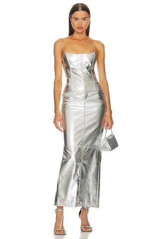 Monique Faux Leather Maxi Skirt
                    
                    Lovers and Friends | Revolve Clothing (Global)