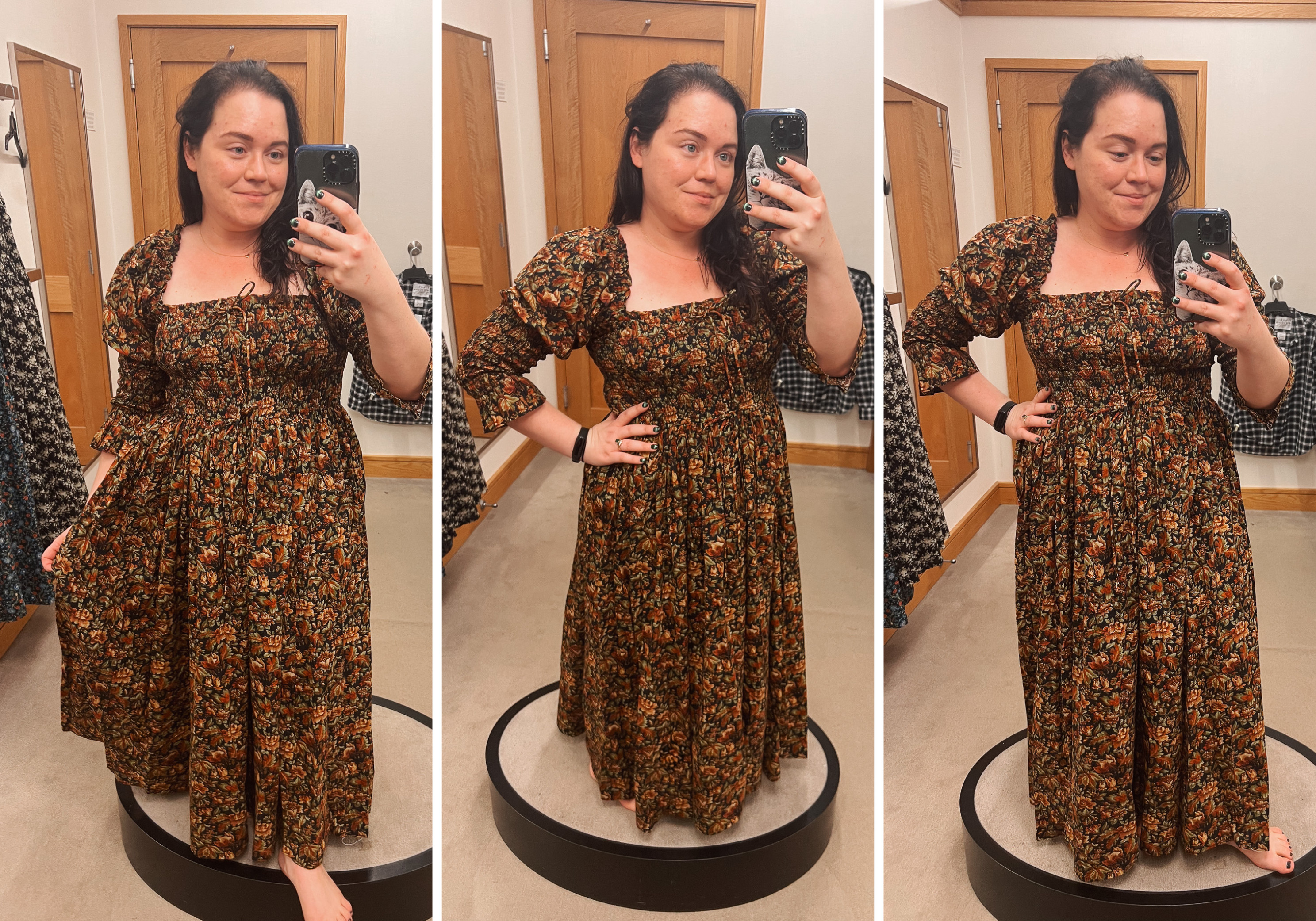 Autumn dressing made easy: this Dôen maxi dress is the perfect blend of cozy and refined. With a feminine silhouette and a romantic floral print, it’s ideal for Thanksgiving, holiday parties, or everyday autumn style. Click through to shop & follow for more fall dresses, petite fashion inspiration, and seasonal style ideas! 

 #LTKSeasonal #LTKPetite #LTKParties