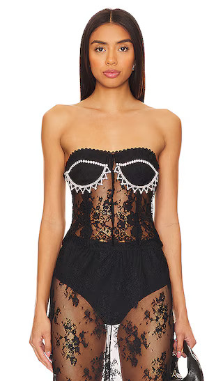 Anjali Top in Black | Revolve Clothing (Global)