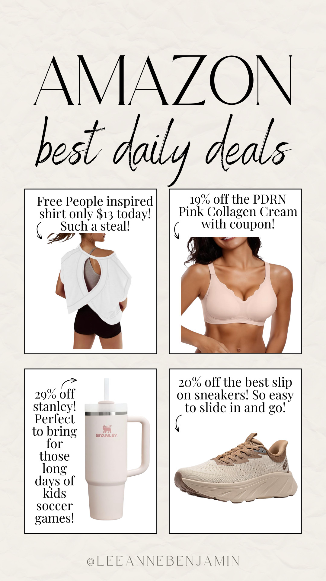 Top daily deals on Amazon today! 

 #LTKootd #LTKActive #LTKSaleAlert
