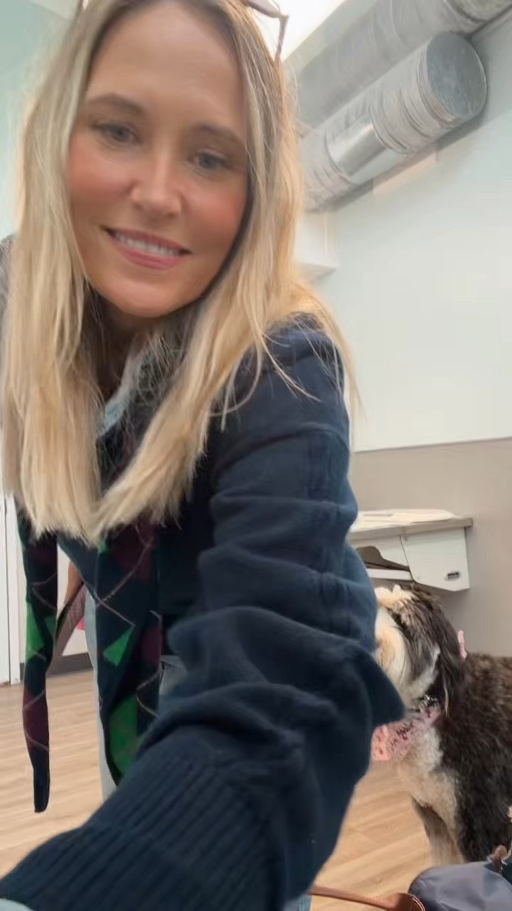 At the vet on this cold morning in Michigan

#LTKootd #LTKdayinmylife #LTKOver40