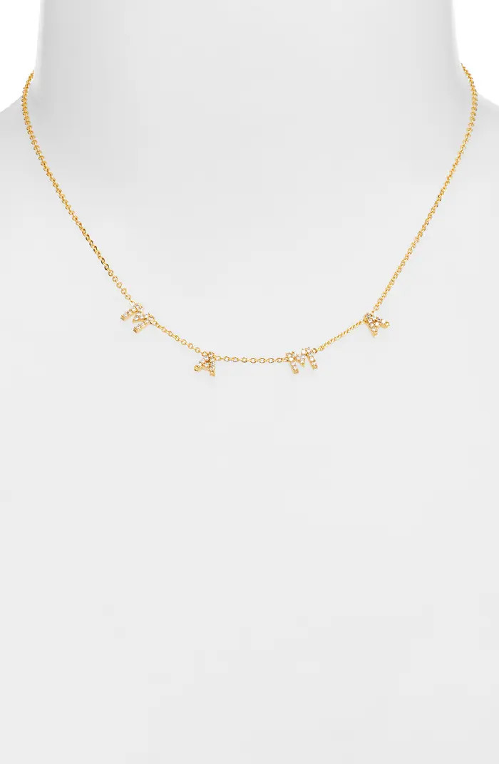 THE SIS KISS Mini Mama Necklace | Nordstrom | Nordstrom
