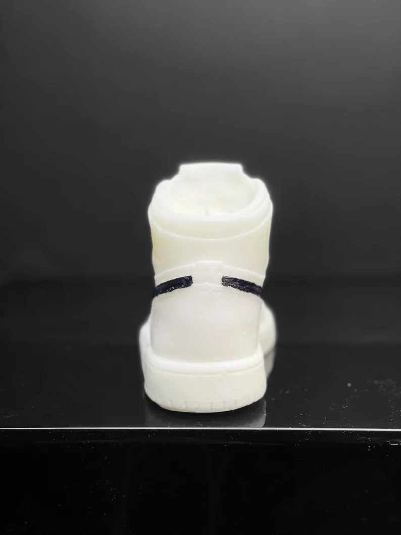 Nike Air Jordan 1 OG Hi High White Black Baby Candle Vegan | Etsy | Etsy (US)