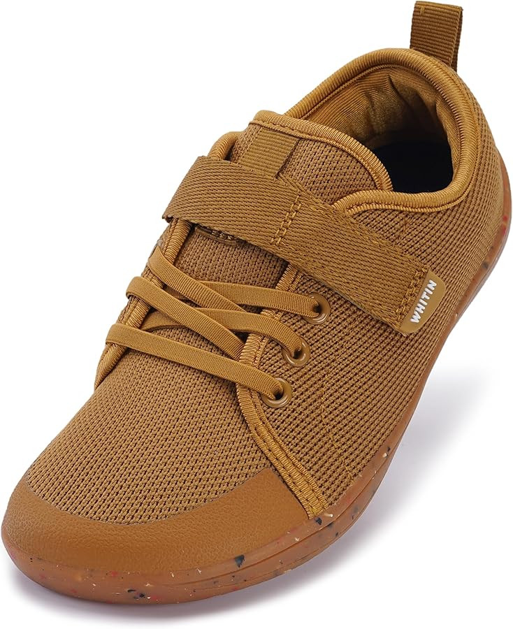 WHITIN Little/Big Kid Barefoot Shoes | Boys/Girls Lace-up Minimalist Sneakers | Wide Toe Box | Na... | Amazon (US)