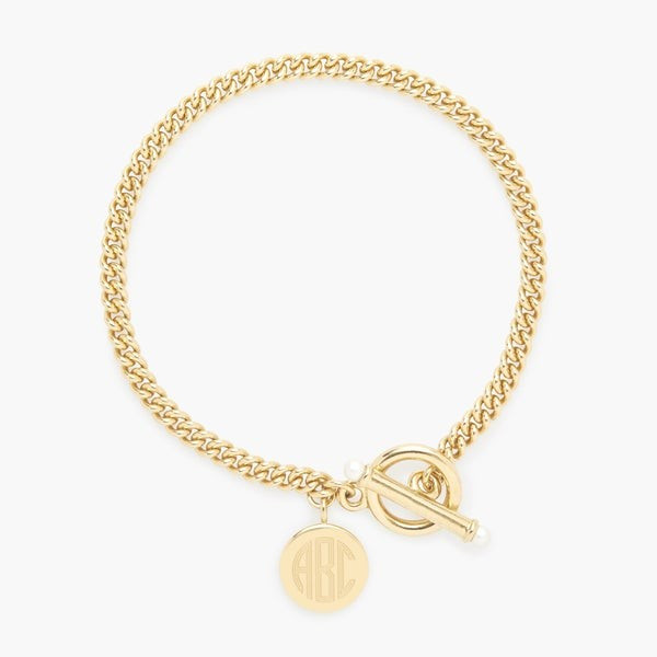 Stella Pearl Toggle Bracelet | Brook and York