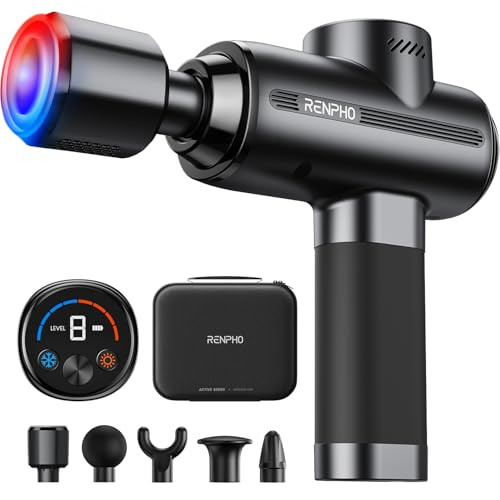 RENPHO Active Thermacool 2 Massage Gun with Heat and Cold, Fathers Day Dad Gifts [2026 Upgraded] ... | Amazon (US)