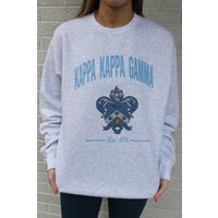 Kappa Gamma Crest Sweatshirt Kkg Sorority Gift | Etsy (US)