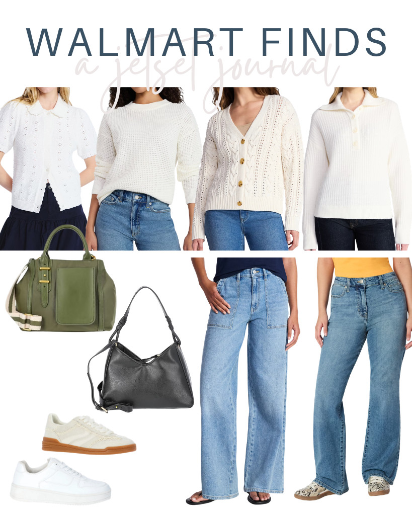 There are a lot of great Walmart Finds this week. This Time and Tru waffle-stitch sweater looks comfy and breathable. It’s a perfect top for wide-leg utility trousers, and style it with a leather shoulder bag. I also found trendy sneakers that I think you will love! 

 #LTKSeasonal #LTKTravel