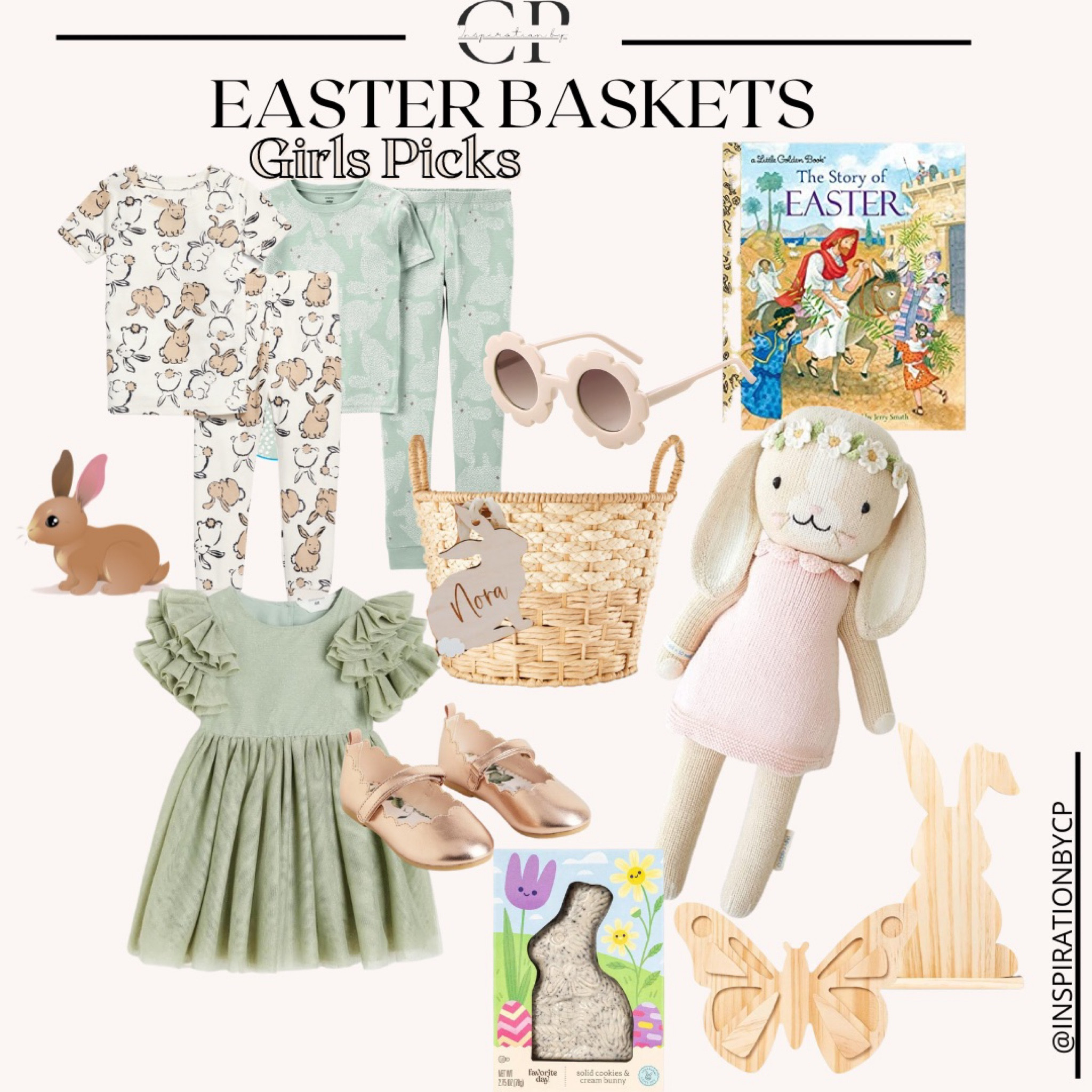 KIDS EASTER BASKET FOR GIRLS
Spring dress, Easter, Easter basket, target, cuddle and kind dolls, Easter books, Easter baskets, Easter name tags, Easter pjs, Easter crafts, Walmart finds, girls sunglasses, girls shoes, spring decor, Easter decor

#LTKFind #LTKkids #LTKSeasonal