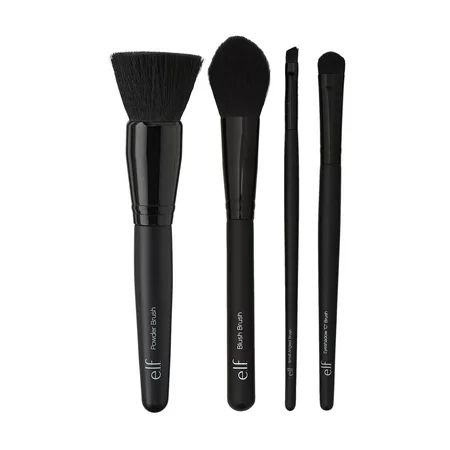 e.l.f. Cosmetics 4 Piece Complete Brush Value Set ($13 Value) | Walmart (US)