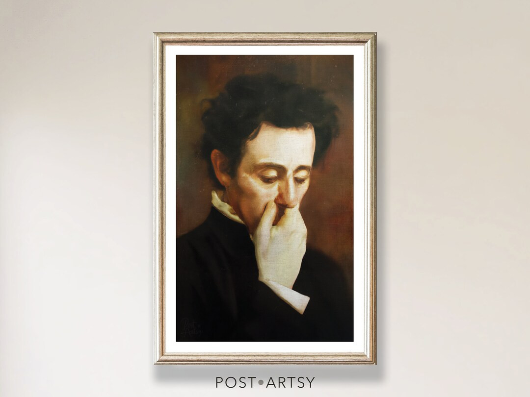 Funny Bathroom Art Wall Decor Vintage Painting Poster Print Antique Midcentury Style Men's Room C... | Etsy (US)