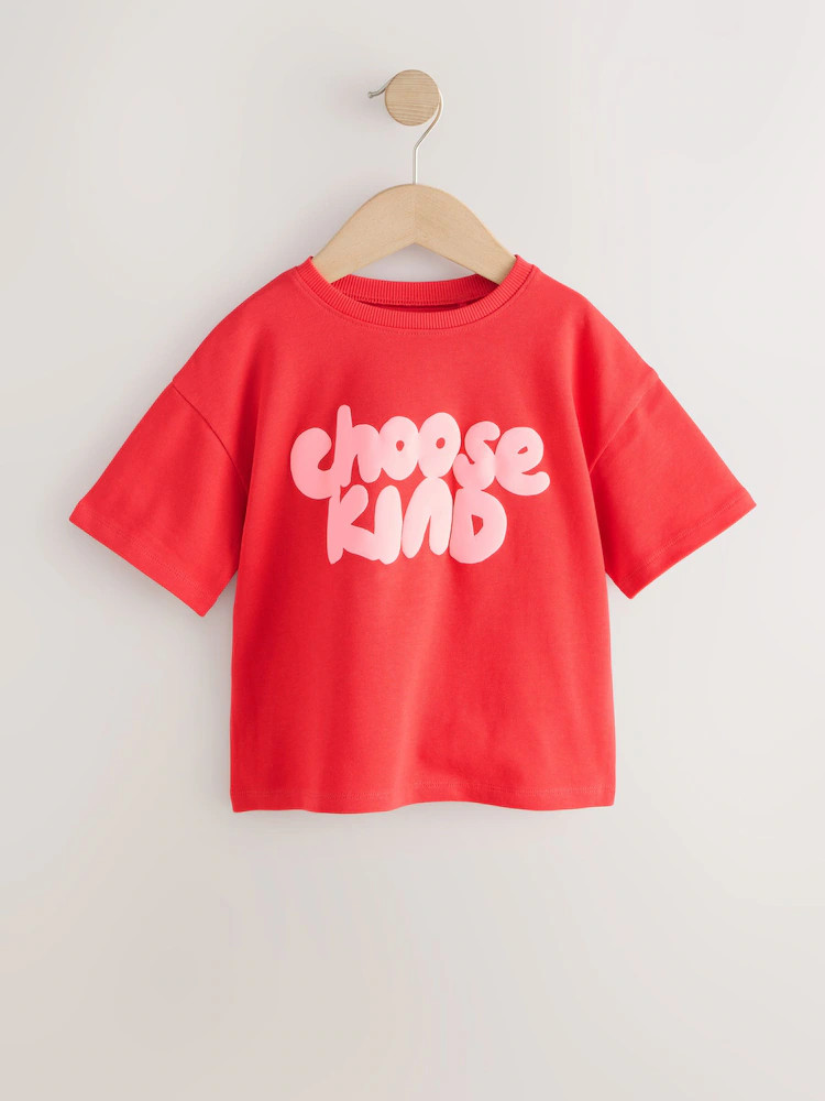 Red Short Sleeve T-Shirt (3mths-7yrs) | Next US