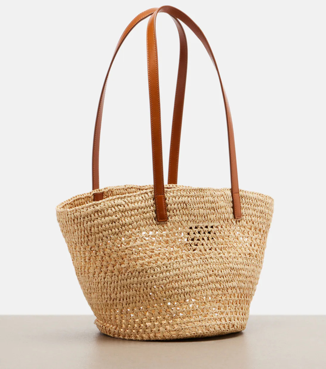 Panier Small raffia bucket bag | Mytheresa (US/CA)
