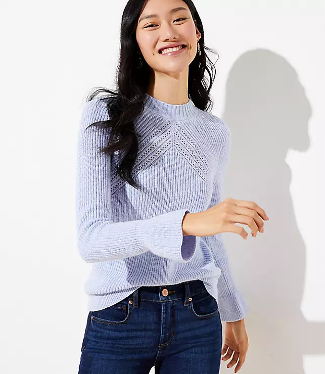Flare Sleeve Sweater | LOFT | LOFT