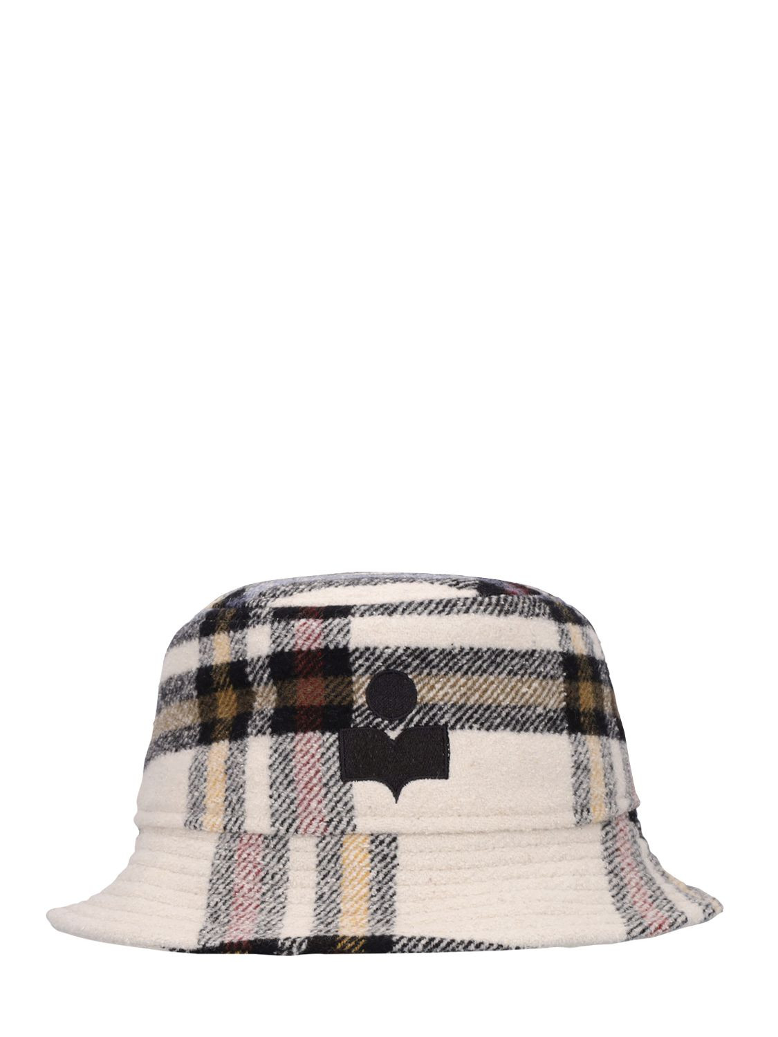 Haley Checked Wool Bucket Hat | Luisaviaroma