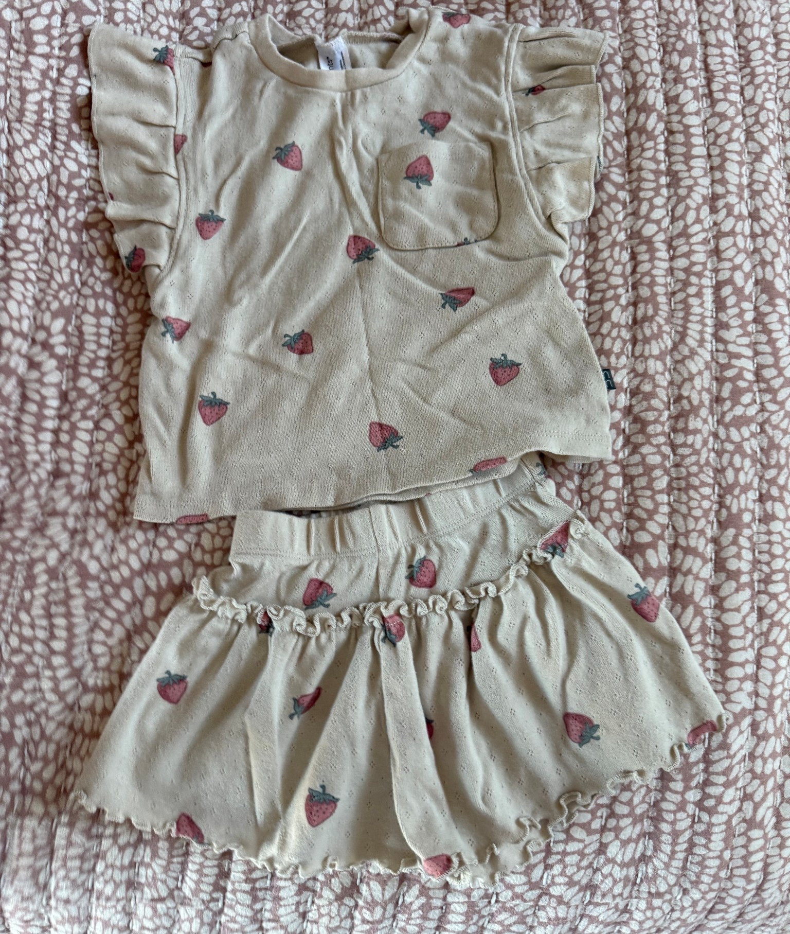 This toddler set is too sweet 🍓

#LTKKids #LTKootd #LTKmomlife