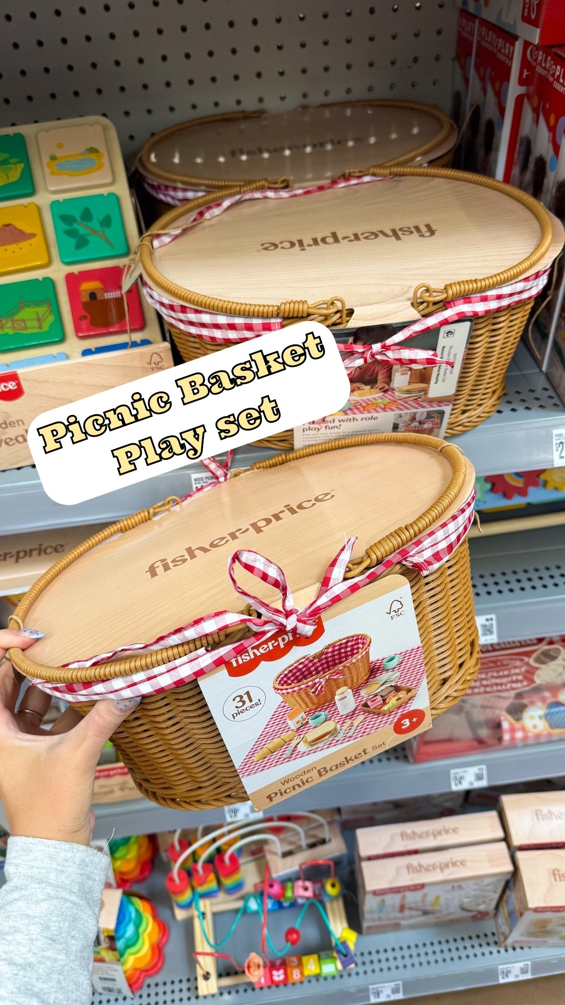 this picnic basket play set omg!! 🥪🧺🥖🍇 the cutest summer play set ever! #summertoys #toddlermom #toddlertoys #outdoortoys #walmartfinds #toys

#LTKmomlife #LTKKids #LTKSaleAlert