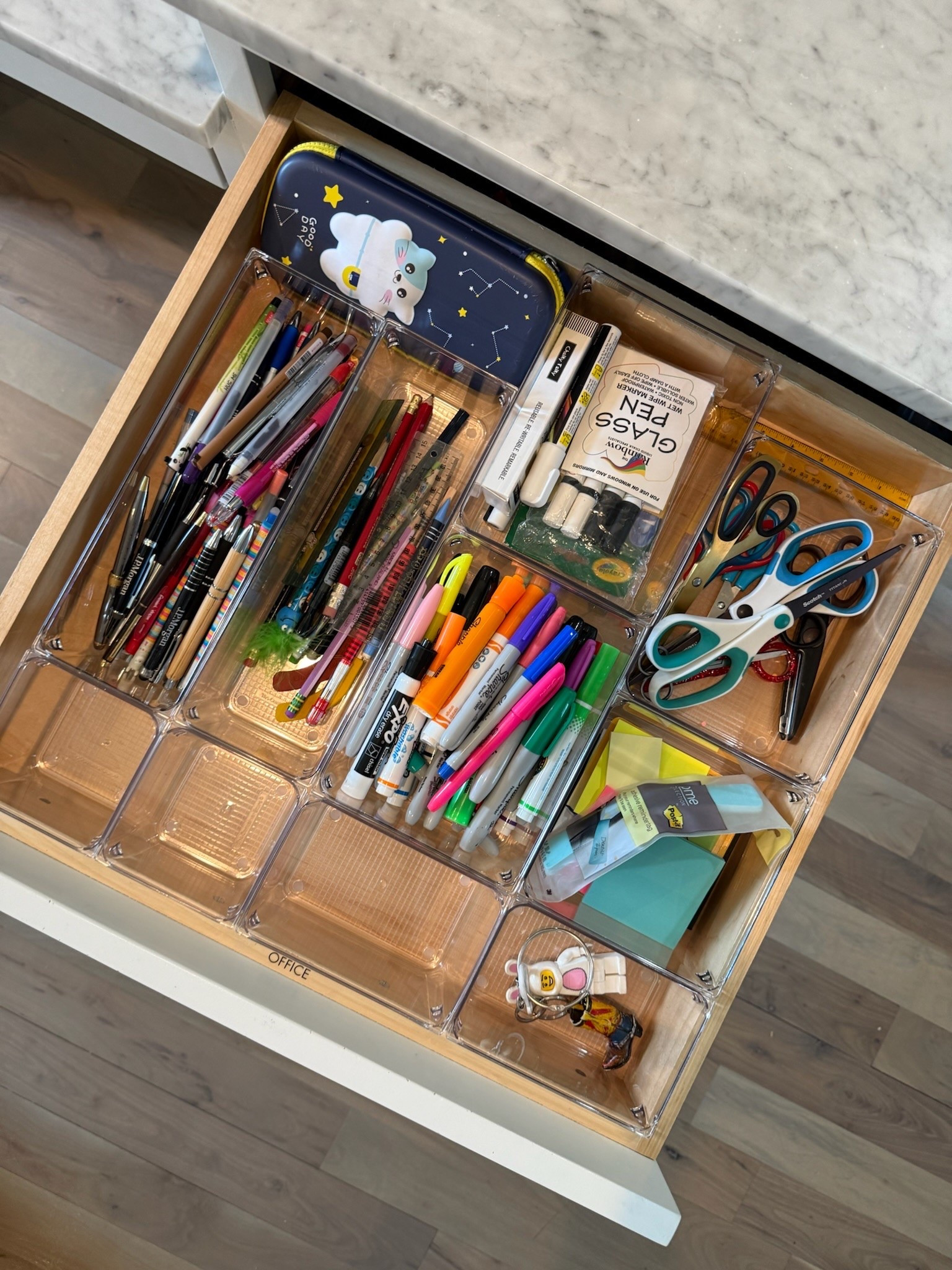 You never know what the school morning might bring. Someone needs a charger, a pencil, or their hair done quickly before you rush out the door.

When these items all have one designated spot mornings feel calmer, faster, and a whole lot less chaotic.

We love creating daily routine and school supply spaces. Need this kind of system before the school year starts? DM us to get on our calendar! 📅 

✏️ Comment SCHOOL for links!
