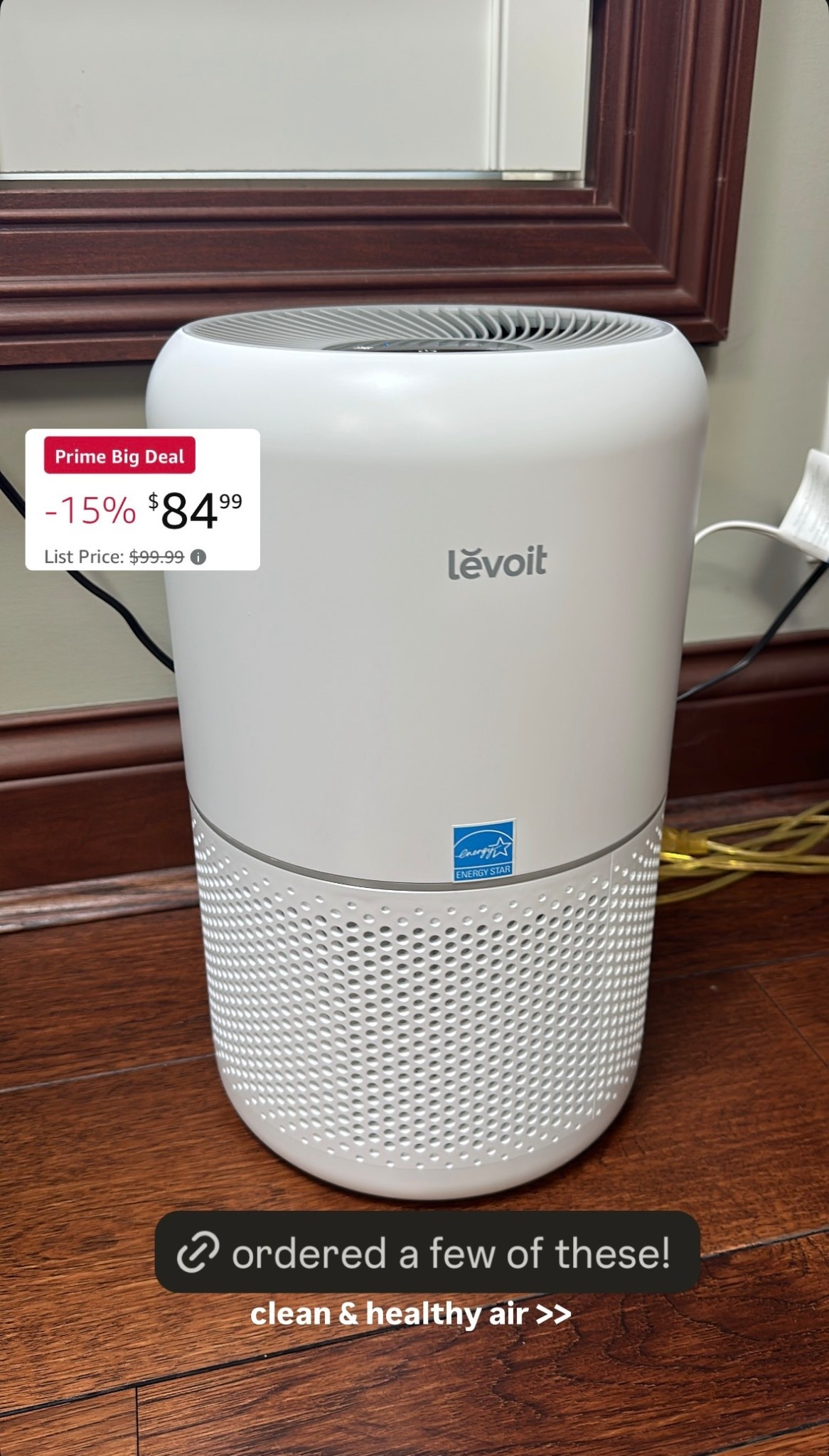 Levoit air purifier 
Amazon home
Prime Dayy

#LTKHome