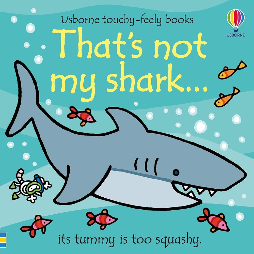 That's not my shark...: An Interactive Touch-and-Feel Adventure Perfect for Shark Week and Kids W... | Amazon (US)