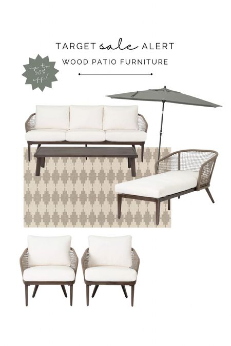 Up to 50% off patio at Target. Last day to save!

Patio umbrella, outdoor rug, patio sofa, chaise

#LTKsalealert #LTKhome