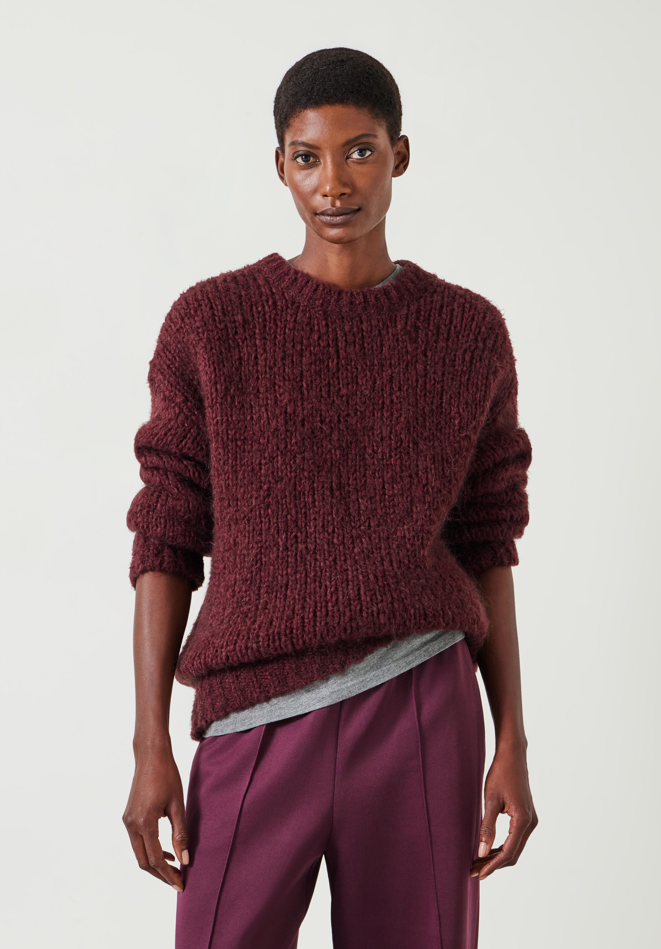 Tammy Textured Crew Jumper | Hush UK