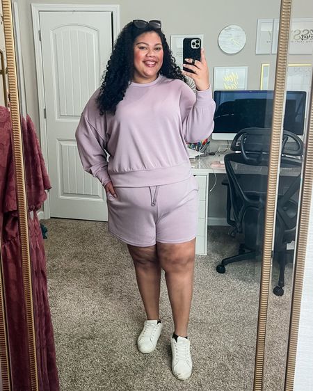 Plus Size Loungewear Set From Arula ✨

I sized up to a 3x in the shorts for more length and sized down to a 2x in the top and the fit is still oversized. Super soft and cozy material, but snags easily!

plus size fashion // arula // plus size spring // plus size outfits // lounge set // loungewear // loungewear set

#LTKstyletip #LTKcurves #LTKFind