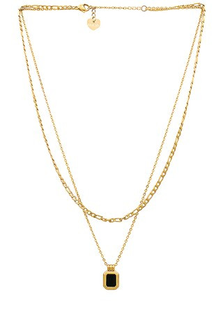 BRACHA Robyn Necklace in Robyn Onyx from Revolve.com | Revolve Clothing (Global)