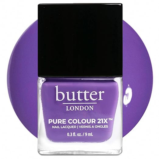 butter LONDON PC21X Nail Lacquer Polish - Fast-Drying, Long Lasting Color with Gel-Like Finish & ... | Amazon (US)